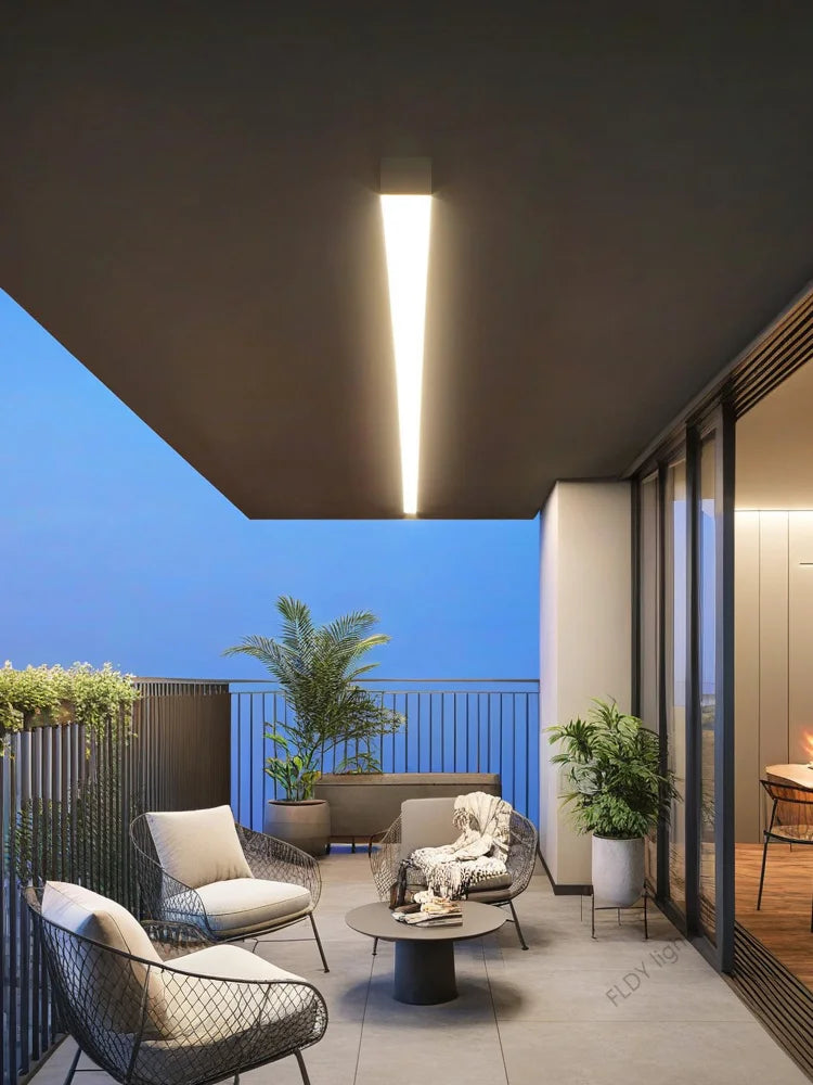 Sleek Outdoor LED Wall Light