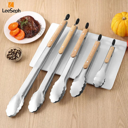 Heavy Duty Kitchen Grilling Tongs