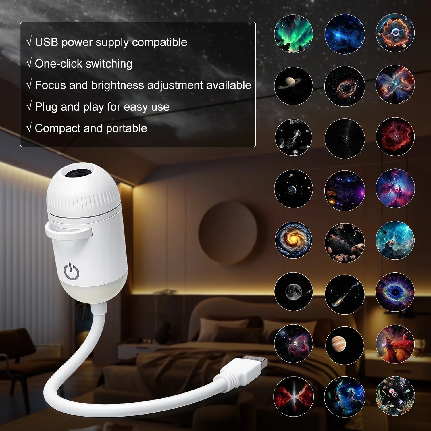 Galaxy Dream Night Light