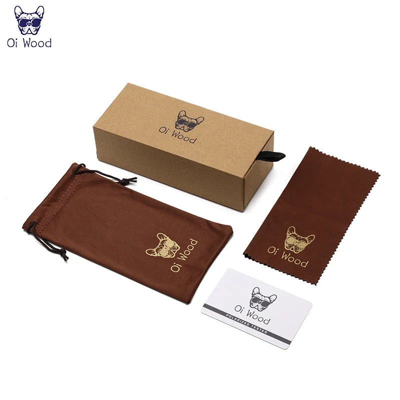 Natural Wood Polarized Sunglasses