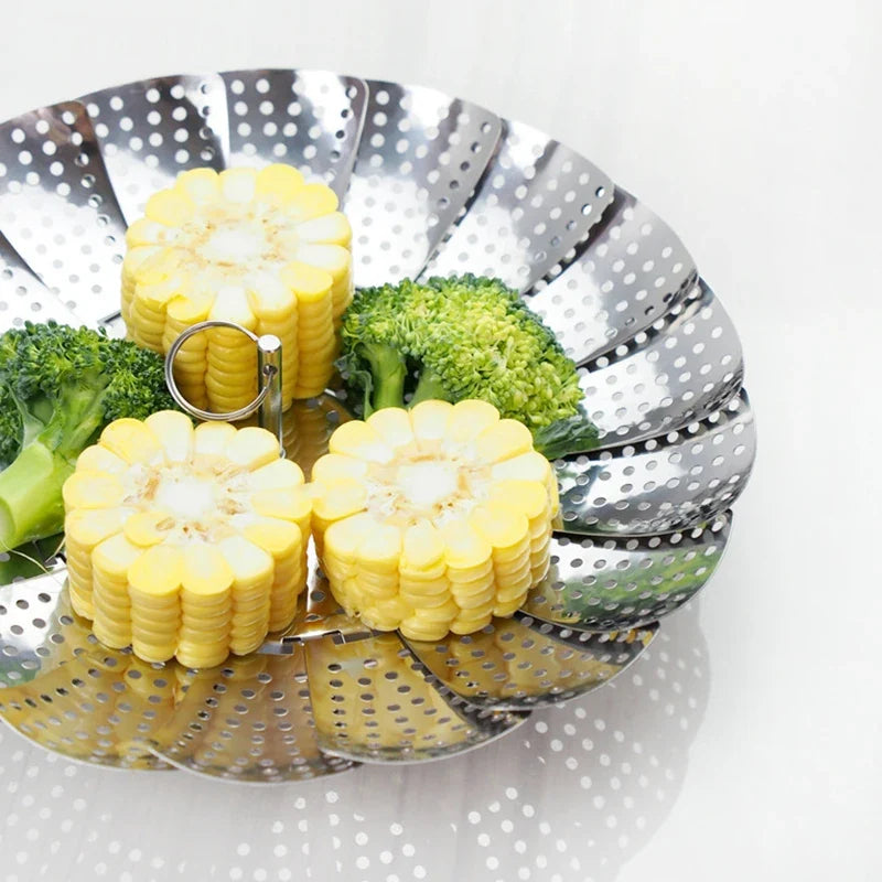 Foldable Kitchen Steamer Basket