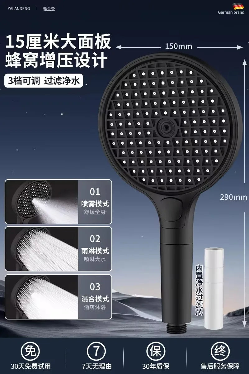 Luxury Rainfall Shower Experience