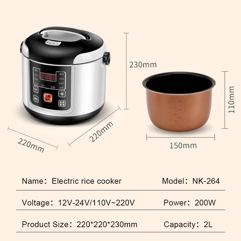 Compact Car Cooking Power