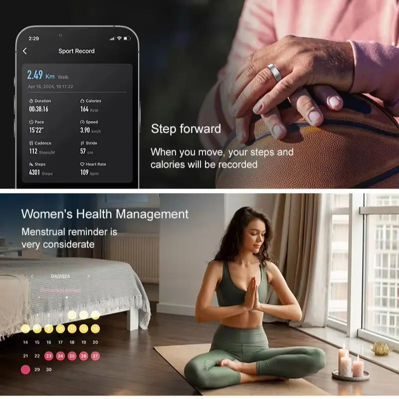 Uhoofit Smart Wellness Ring
