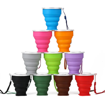 Colorful Collapsible Travel Cup