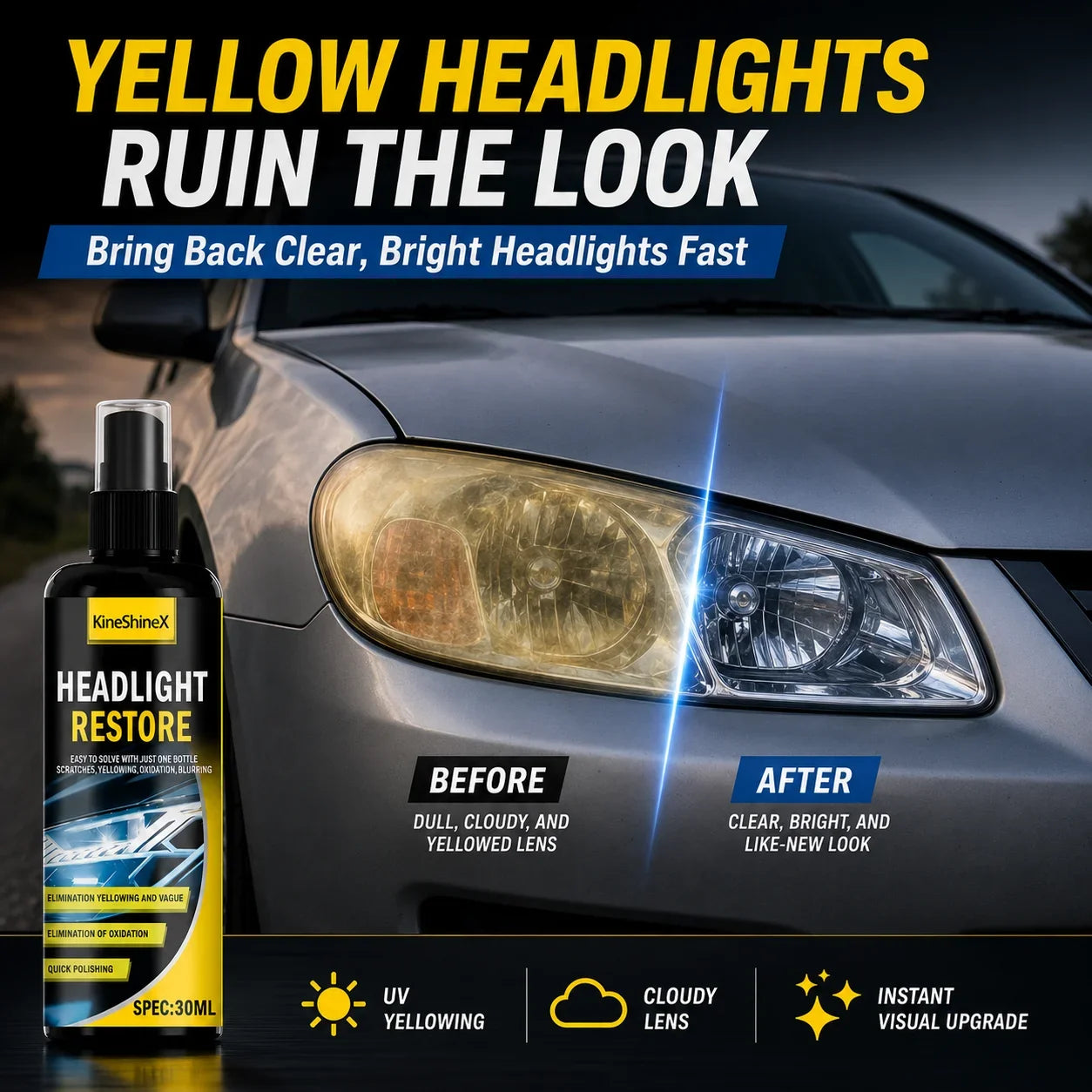 Ultimate Headlight Shine Spray