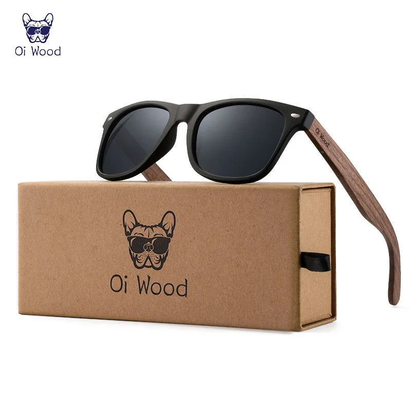 Natural Wood Polarized Sunglasses
