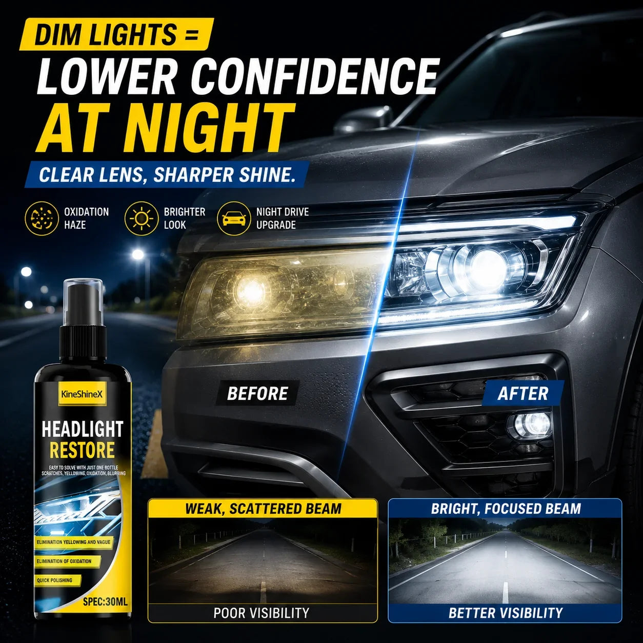 Ultimate Headlight Shine Spray