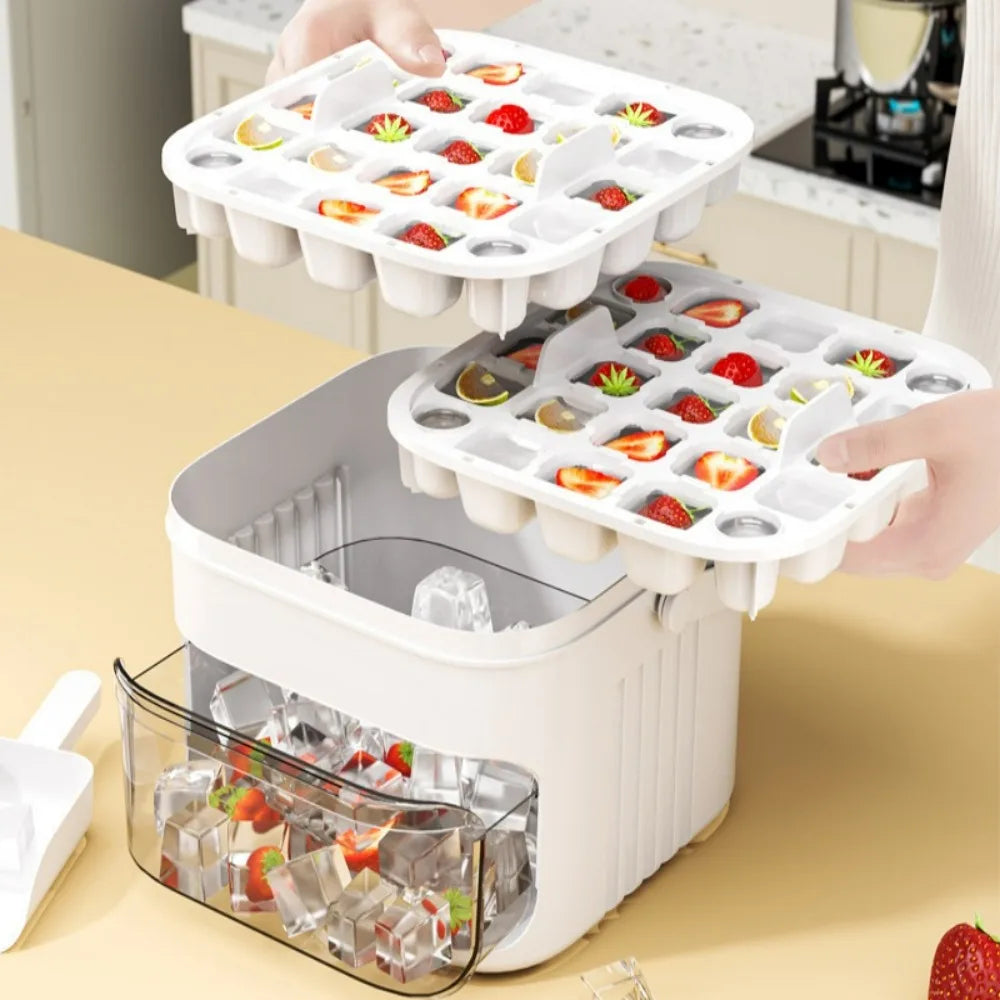 Easy Ice Cube Maker Tray