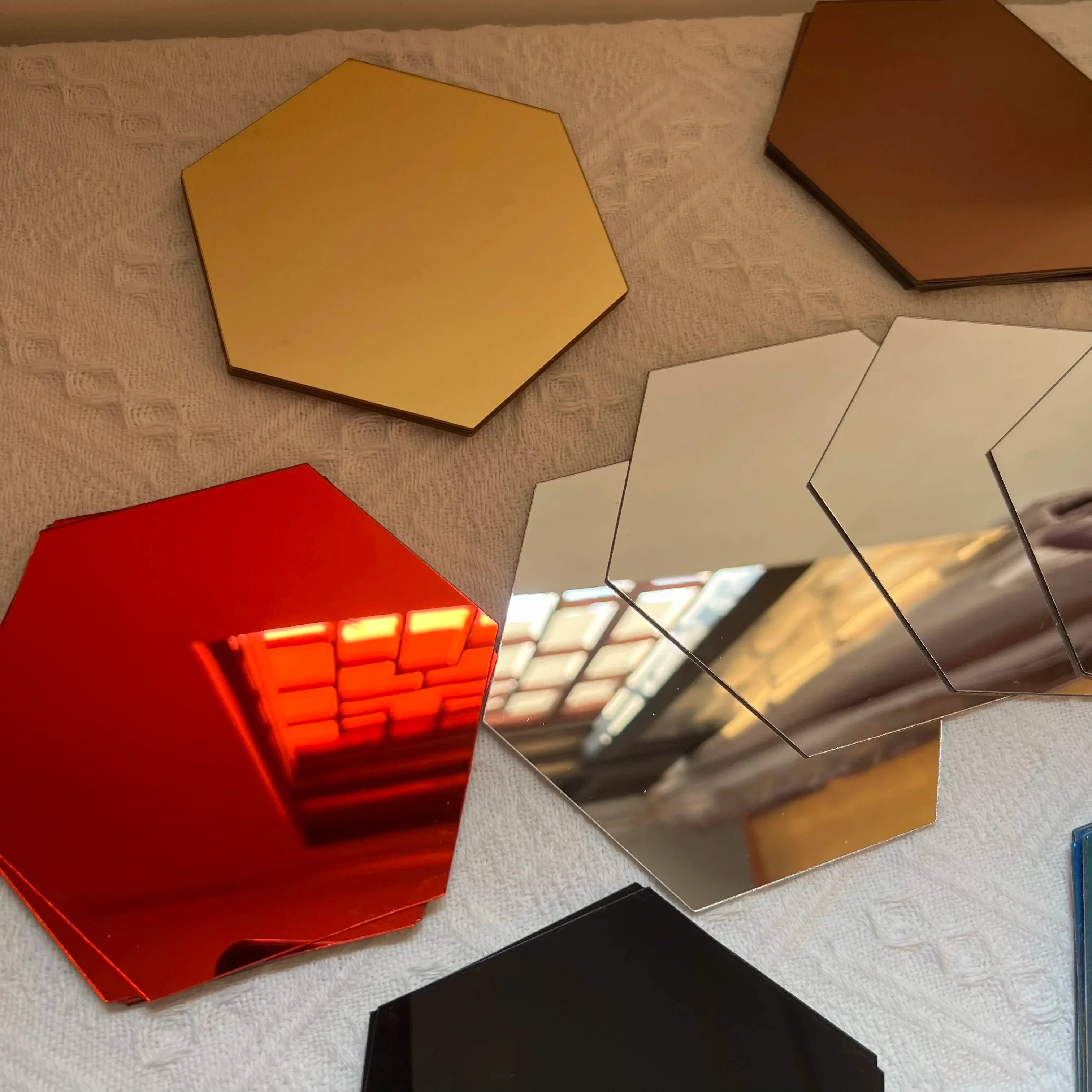 Glam 3D Mirror Wall Stickers