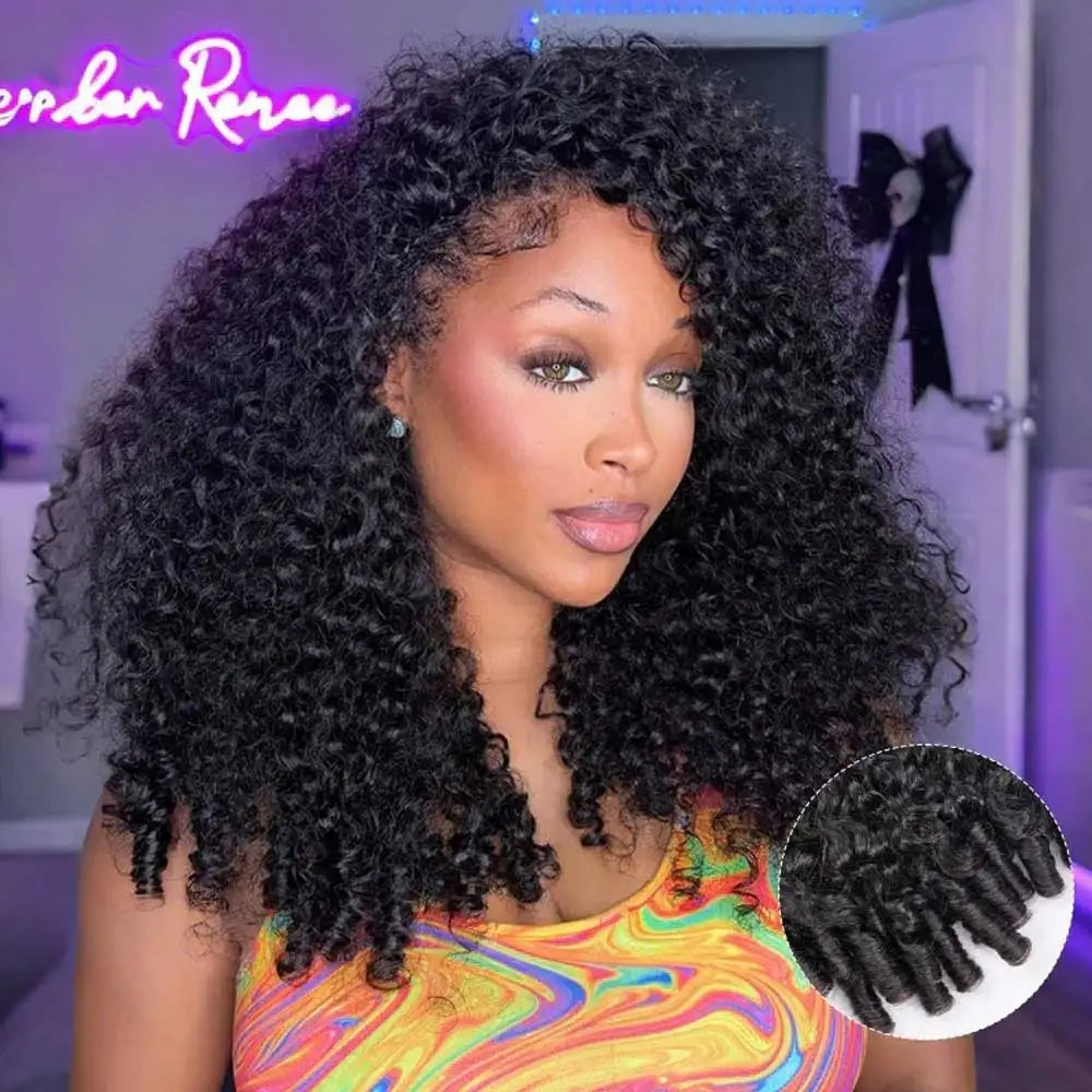Glamorous Burmese Curly Wig