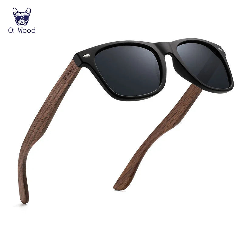 Natural Wood Polarized Sunglasses