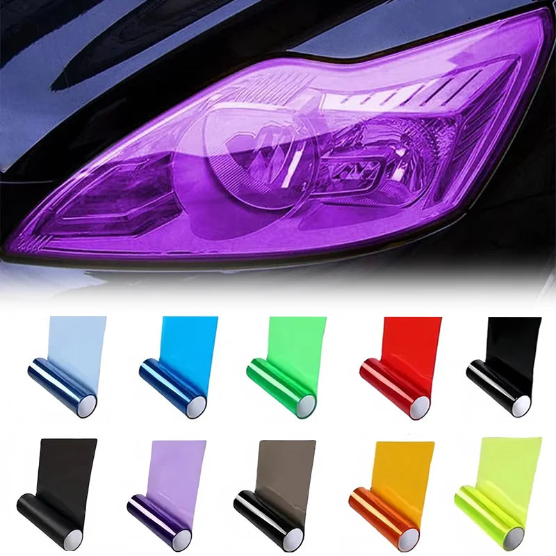 Color-Shift Car Light Film