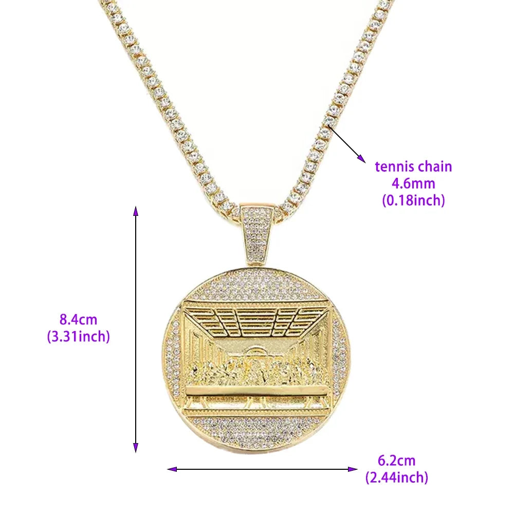 Last Supper Pendant Necklace