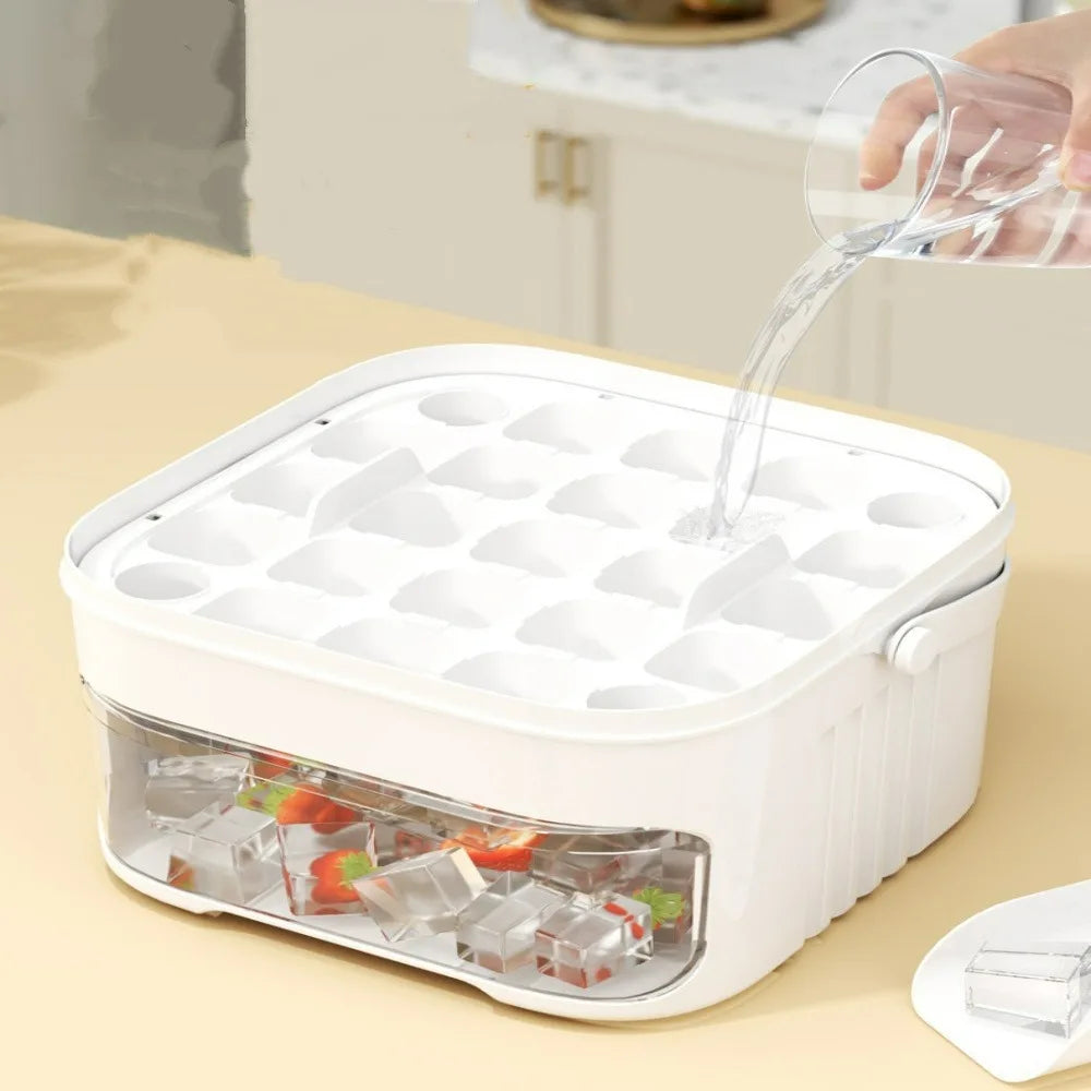 Easy Ice Cube Maker Tray
