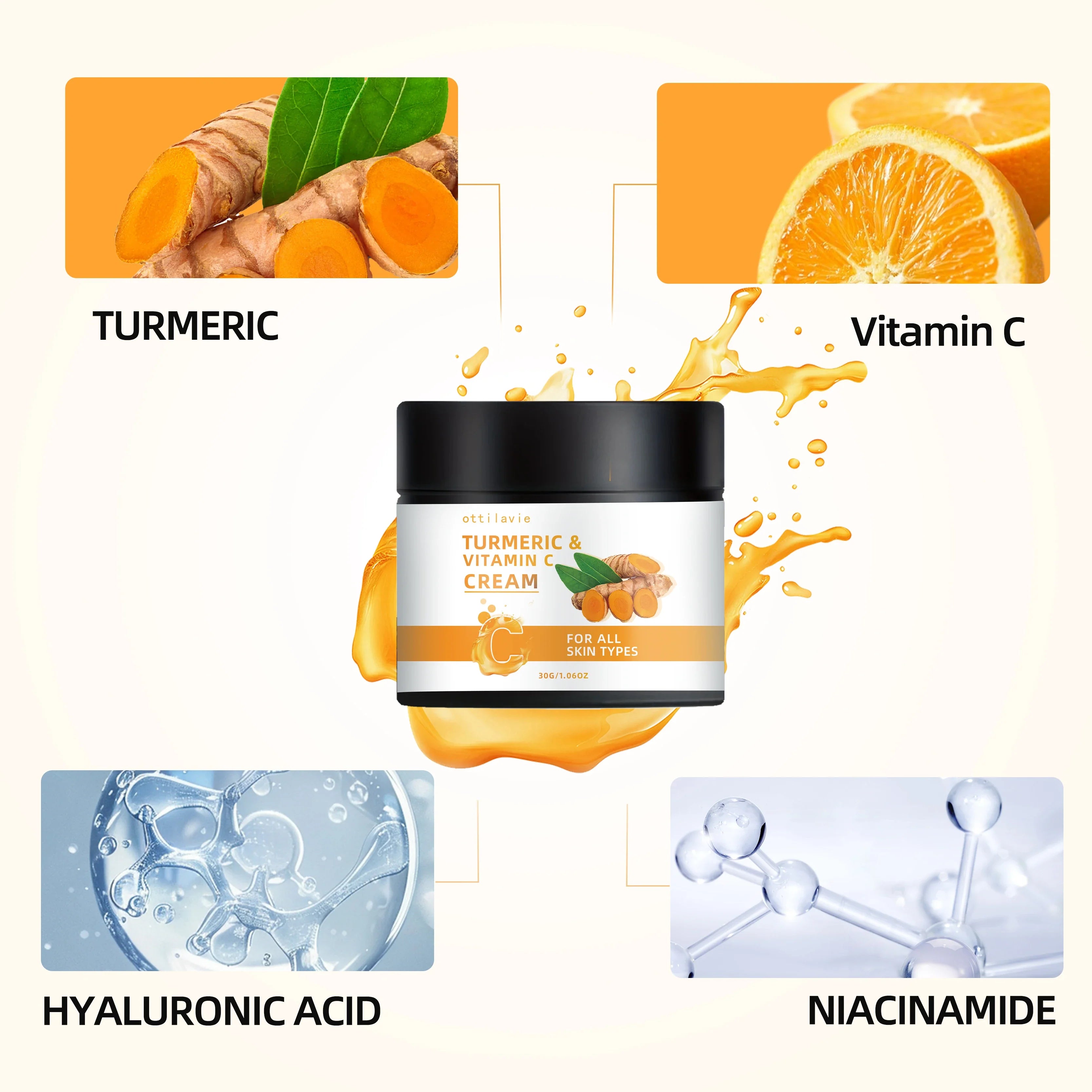 Radiant Glow Turmeric Cream