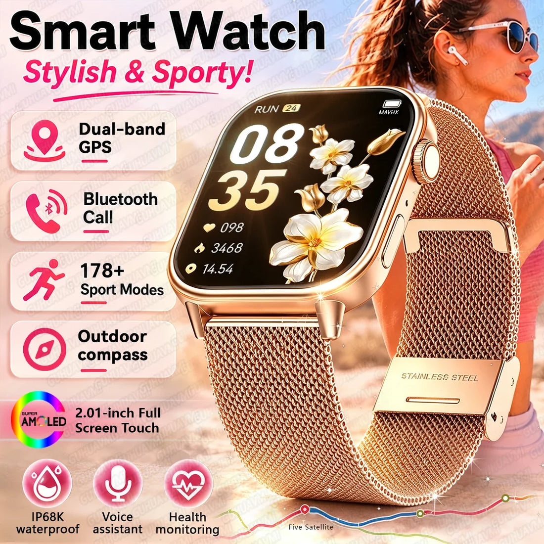 Chic Smartwatch for Women