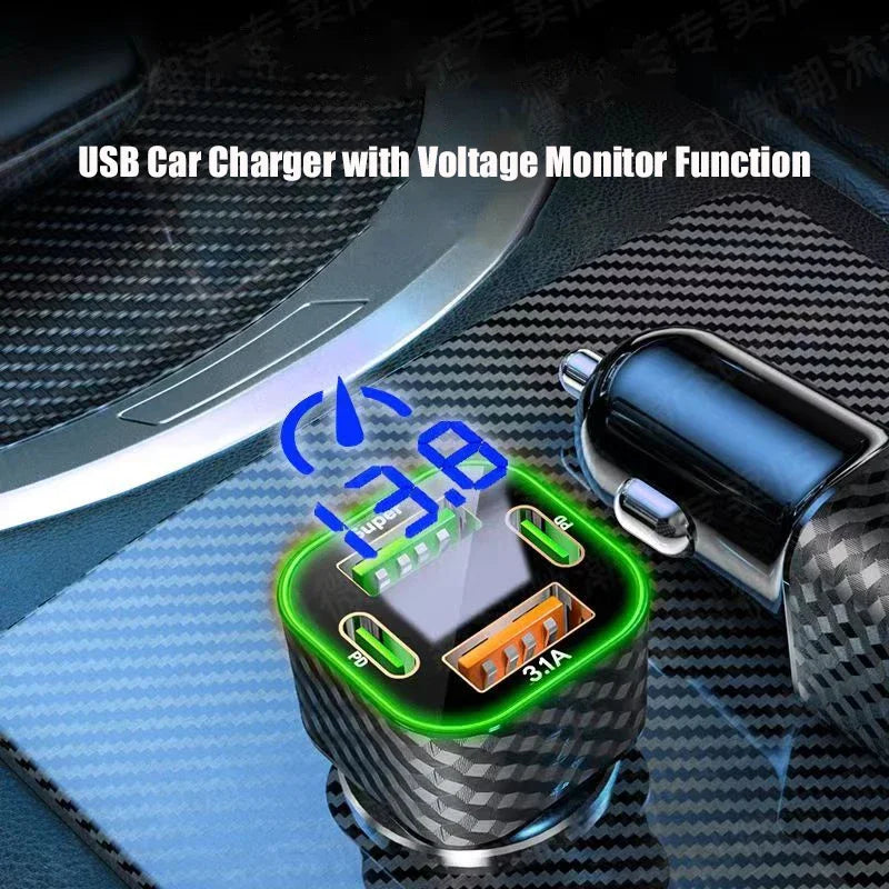 USB C Car Charger for Fast Charging