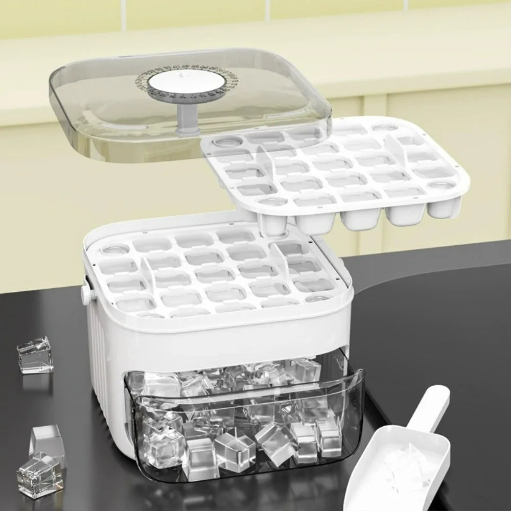 Easy Ice Cube Maker Tray