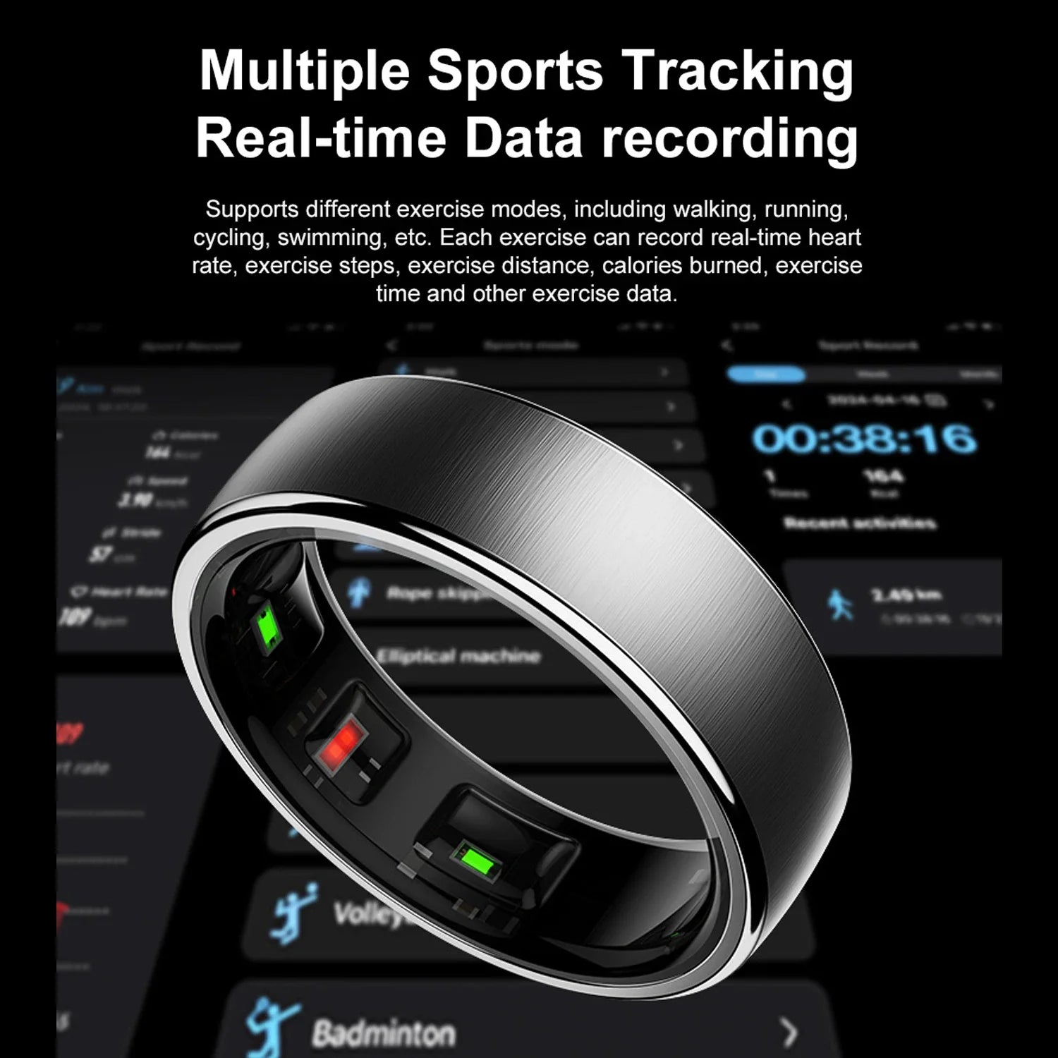 Uhoofit Smart Wellness Ring