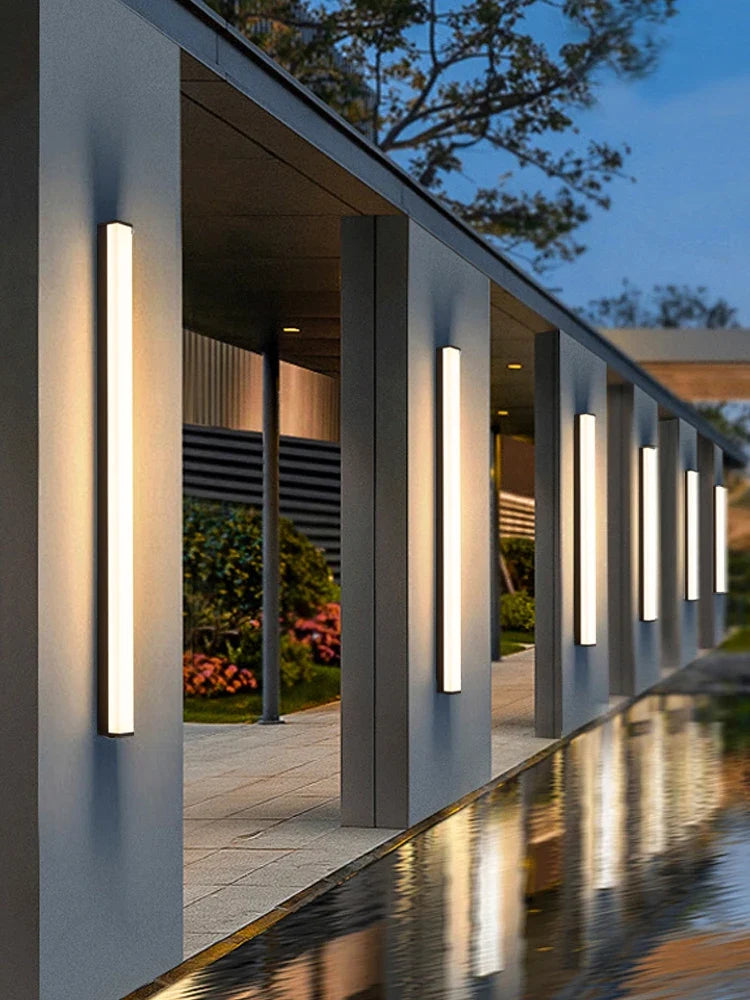 Sleek Outdoor LED Wall Light