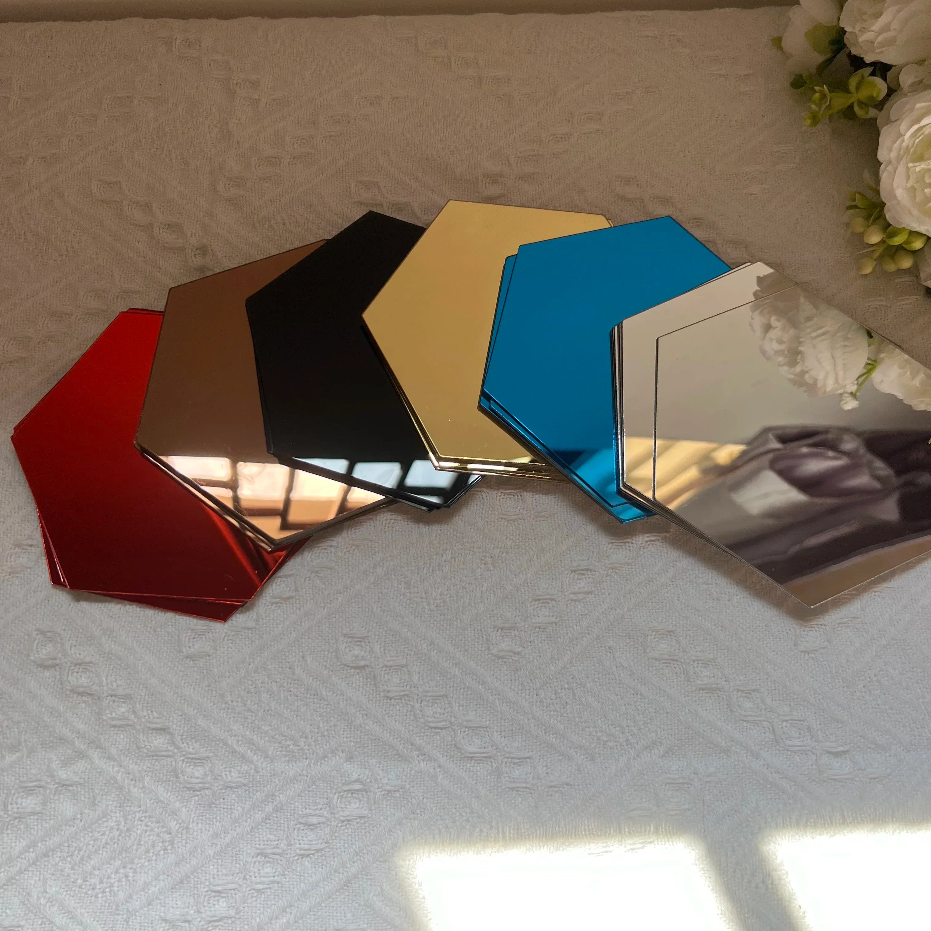 Glam 3D Mirror Wall Stickers