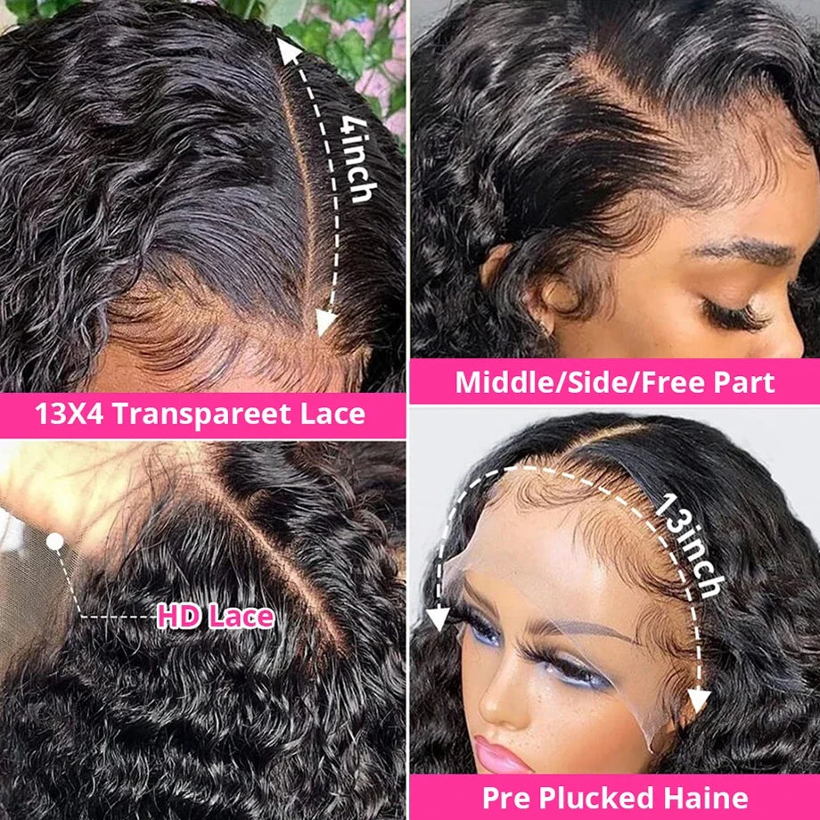 Luxurious Deep Wave Lace Wig