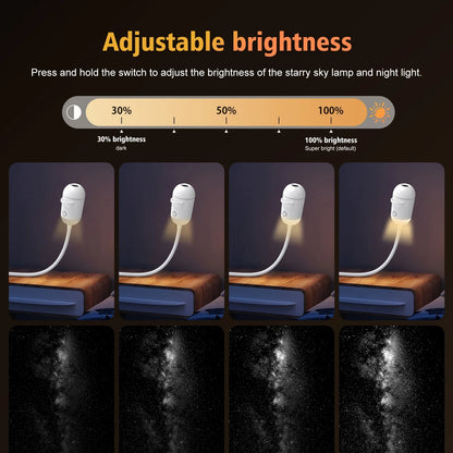 Starry Night Projection Lamp