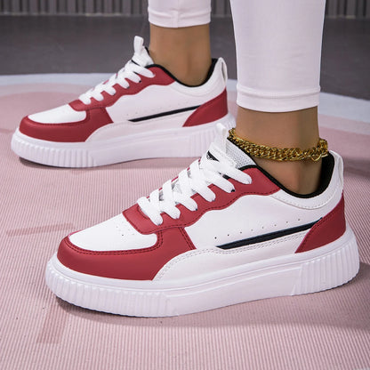 MAEDEF Women Shoes Flats Casual Shoes Men Sneaker White Shoes Female Sports Walking Couples Trainers Shoe Woman Vulcanized Shoes