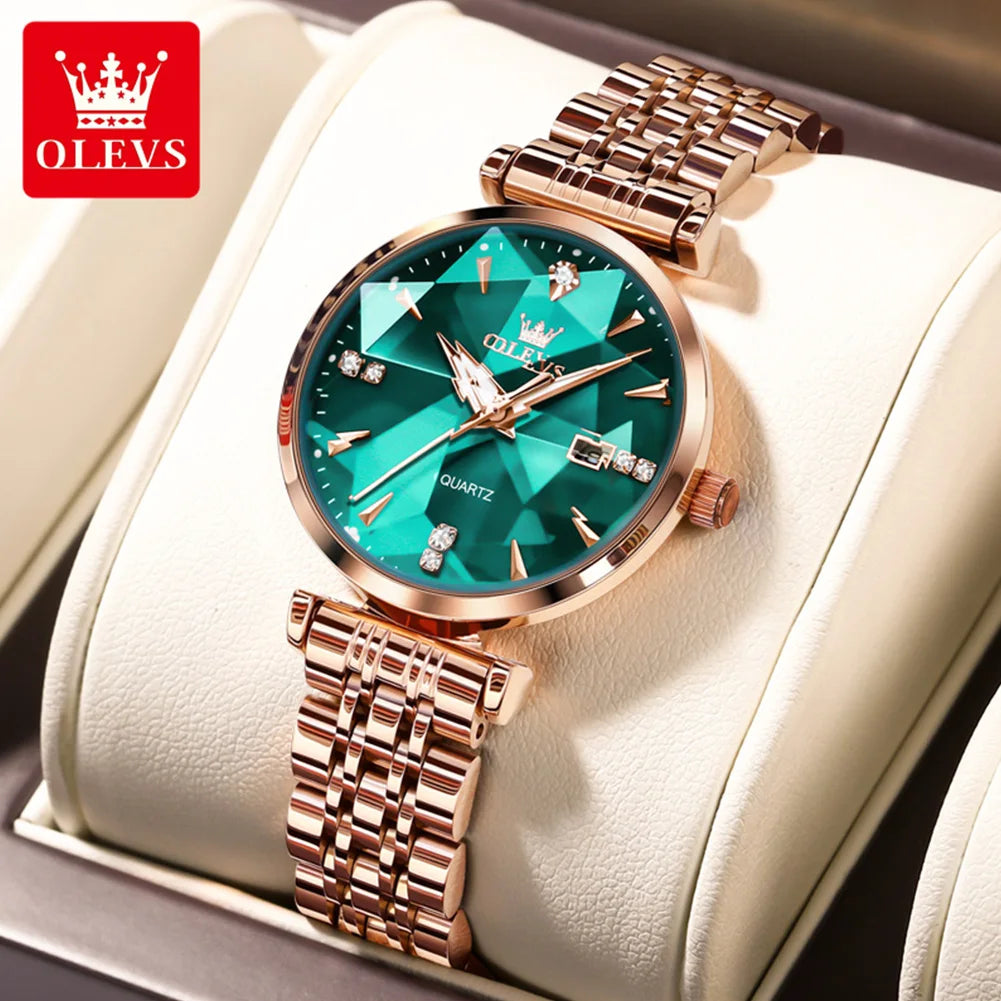 OLEVS brand watch fashion hot selling waterproof women&