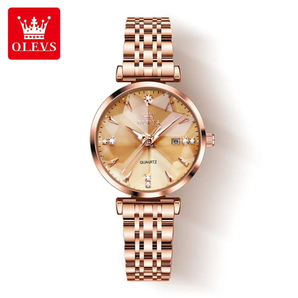 OLEVS brand watch fashion hot selling waterproof women&
