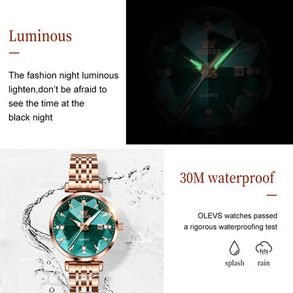 OLEVS brand watch fashion hot selling waterproof women&