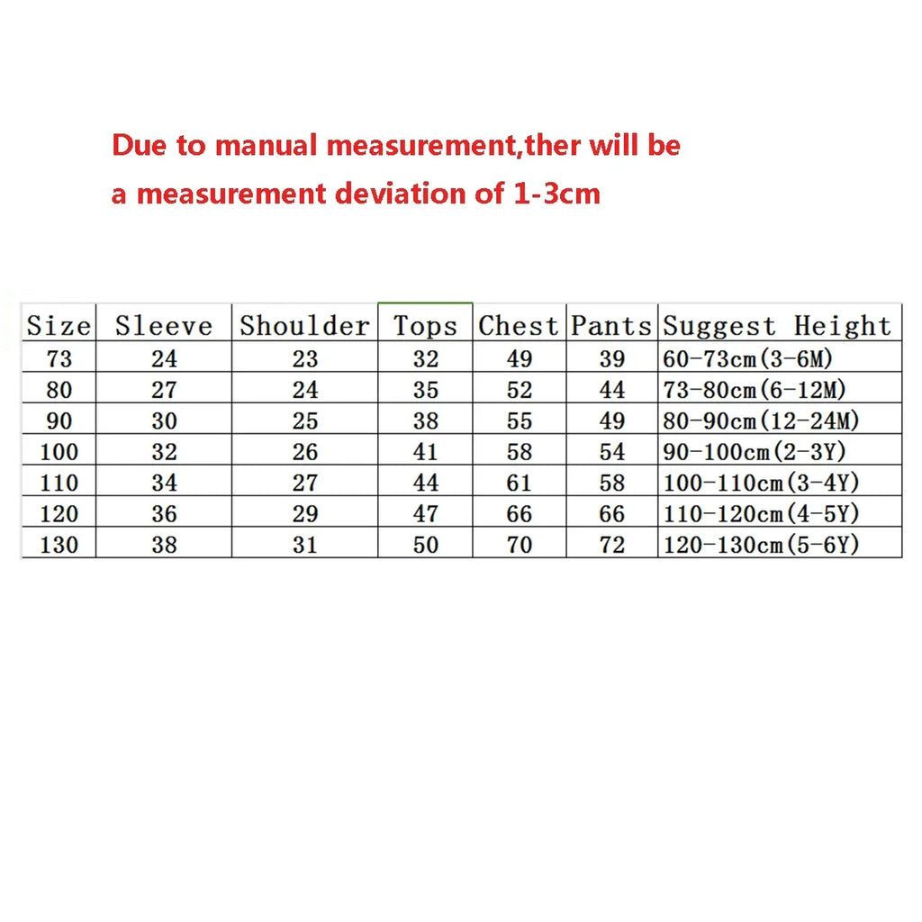 Autumn Sleepwear Pajamas For Girls Boys Long Sleeve Tops+Pants Suits Fashion Home Clothing Baby Kid Sleep Costume