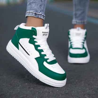 MAEDEF Women Shoes Flats Casual Shoes Men Sneaker White Shoes Female Sports Walking Couples Trainers Shoe Woman Vulcanized Shoes