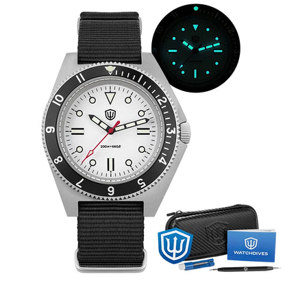 Watchdives WD1972 Quartz Watch Sapphire Luminous Men Watches VH31 Sweep Seconds Movement 20Bar Waterproof Watches with Gift Box