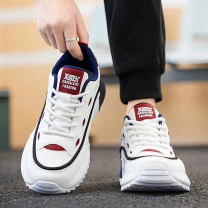 Large Size 39-48 Men Platform Vulcanized Shoes Breathable Wear-resistant Casual Sneakers Designer Man Luxury Running Sport Shoes