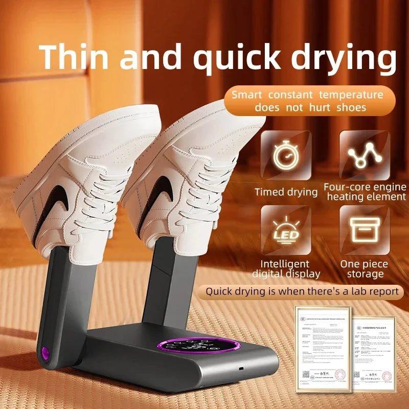 HOMEFISH Korean Style Electric Shoe Dryer 220V - Footwear Heater for Deodorizing And Sterilizing Home Use Appliance