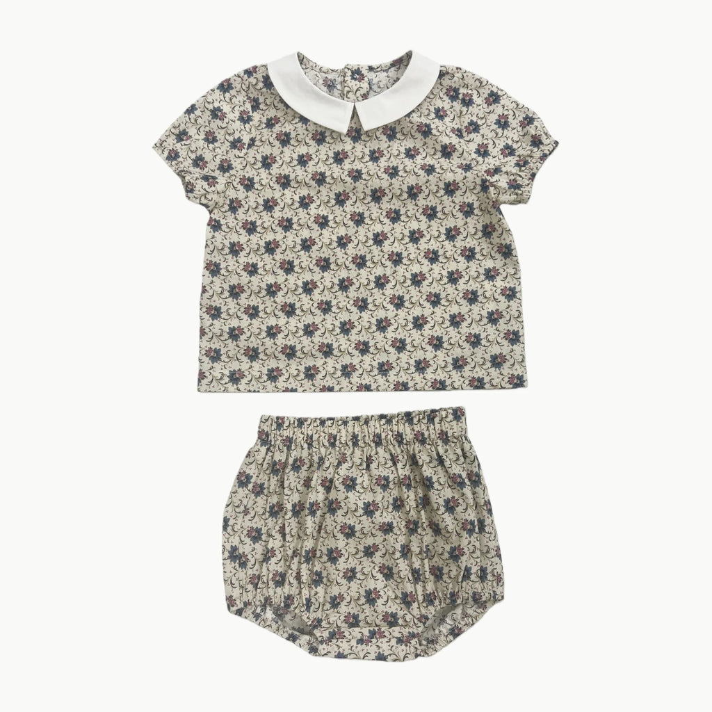 2026 Mali's SS Floral Collection Kids Girls Dress Children Set Baby Romper Boutique Holiday Sister Brother Matching Clothing