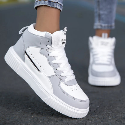 MAEDEF Women Shoes Flats Casual Shoes Men Sneaker White Shoes Female Sports Walking Couples Trainers Shoe Woman Vulcanized Shoes