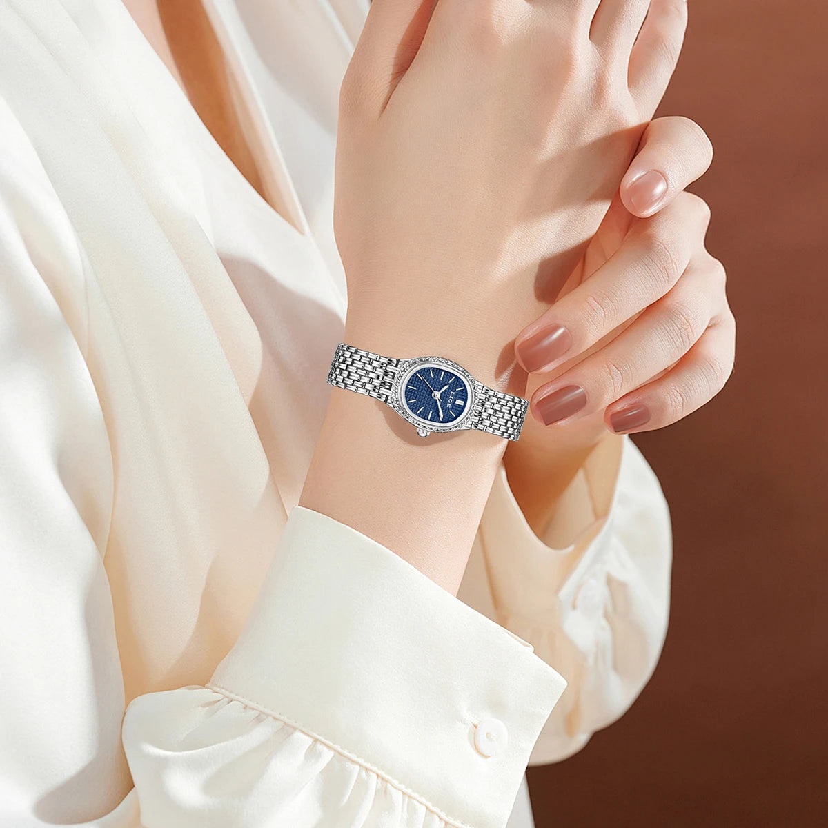 LIGE Fashion Elegant Quartz Woman Watch Classic Luxury Simple Dial Waterproof Ladies Bracelet Women&